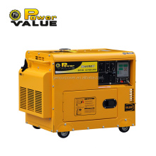 5KVA Ultra Silent Generator Electric Start 6500 Generador diesel con ruedas
